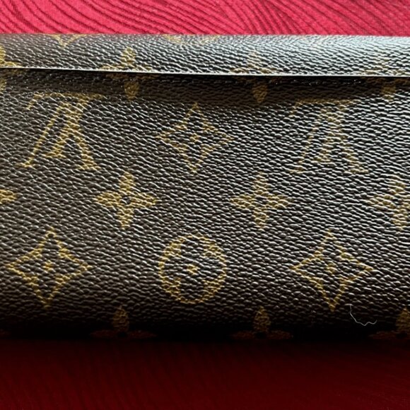 LOUIS VUITTON Monogram Portefeuille Sarah M62234 Wallet - Brown - Picture 4 of 8